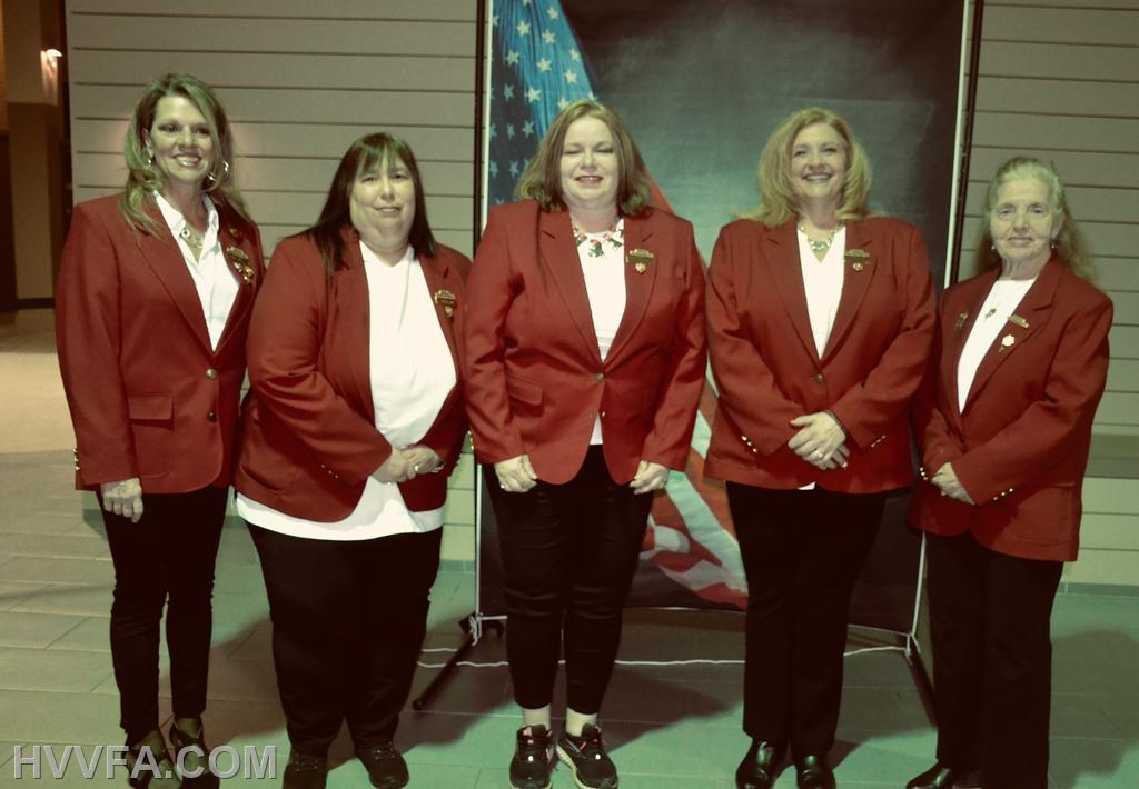 left to right - Lisa Novella - Three Year Director, Sheri King - Recording Secretary, Gina Marie Pacifica - 2nd Vice president