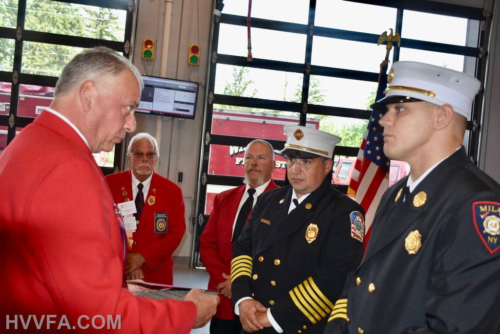 Honorable mention
Capt. Tomm Gomm (Milan FD) w/Chief Brian Walsh (Pine Plains FD) – house explosion rescue