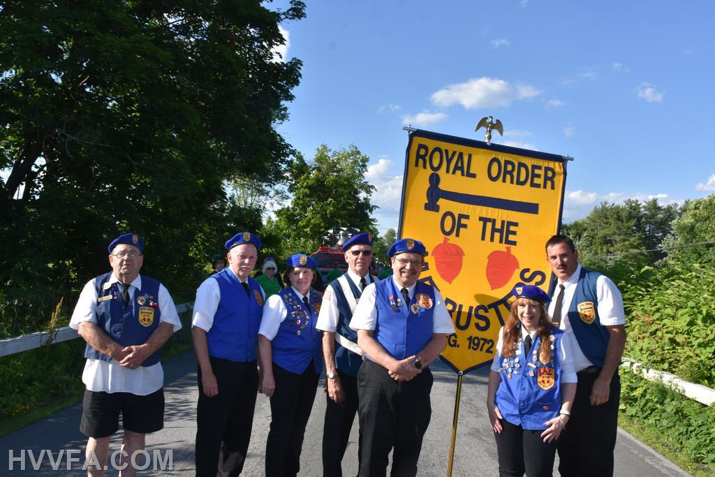                        Blue Vests